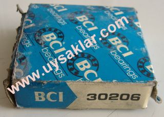 30206 BCI KONİK BİLYA (5190 K. T. AKİS ÖN) 30x62x18